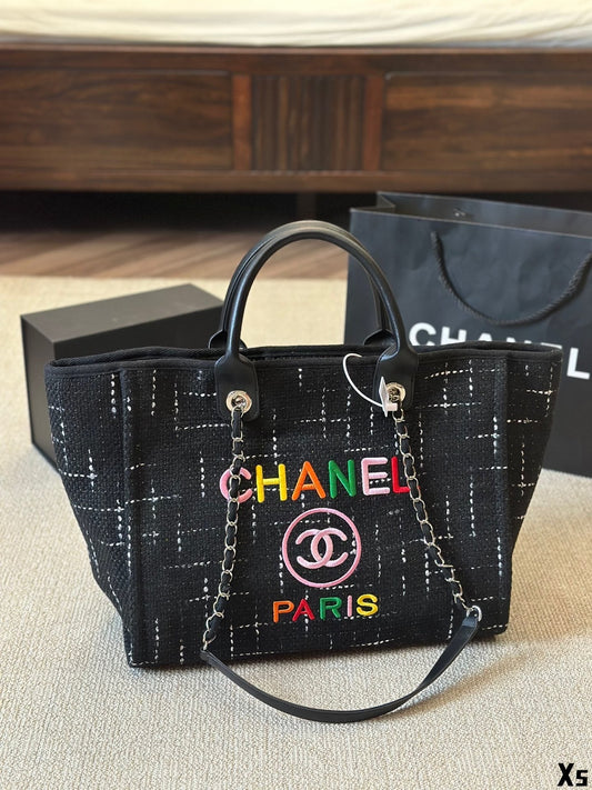CHANEL cc new arrival tote bag size 37x32cm