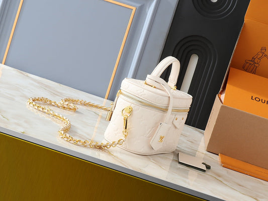 Louis Vuitton LV Vanity Cc Handbag Crossbody Bag 19x13x11cm