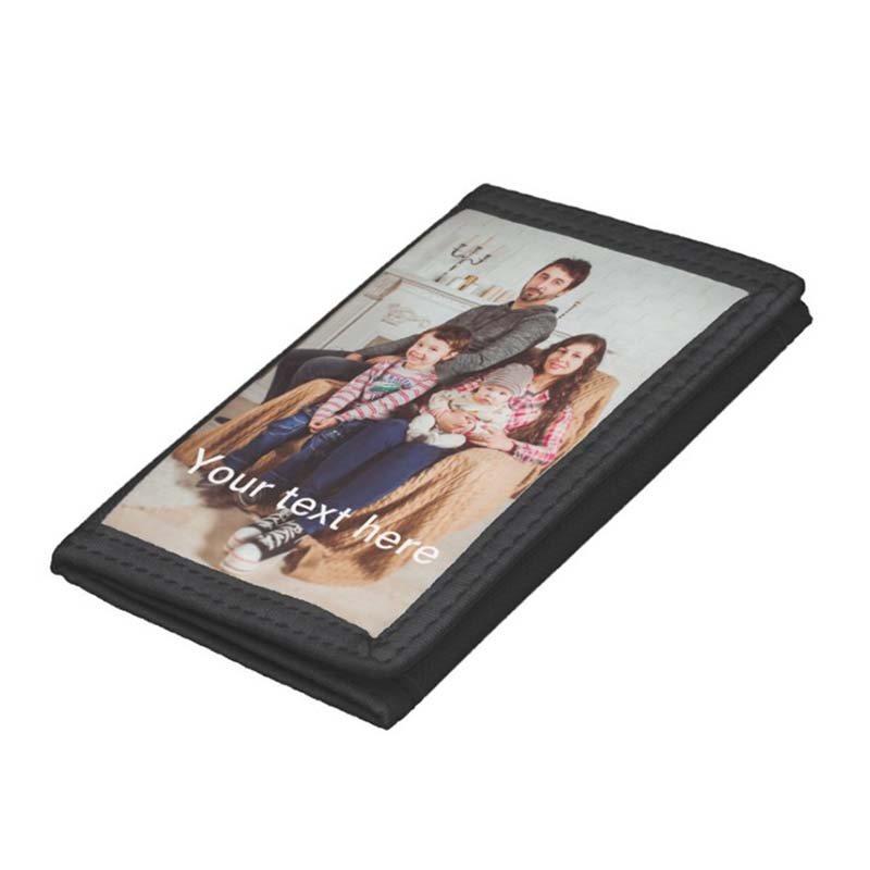 Custom Photo and/or Text Trifold Wallet