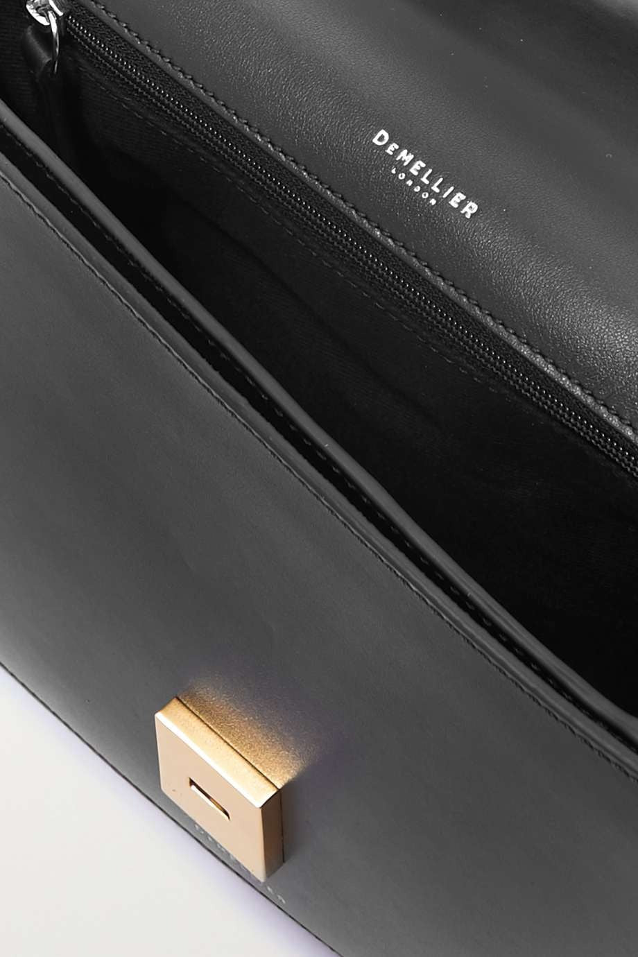 DEMELLIER + NET SUSTAIN Vancouver leather shoulder bag