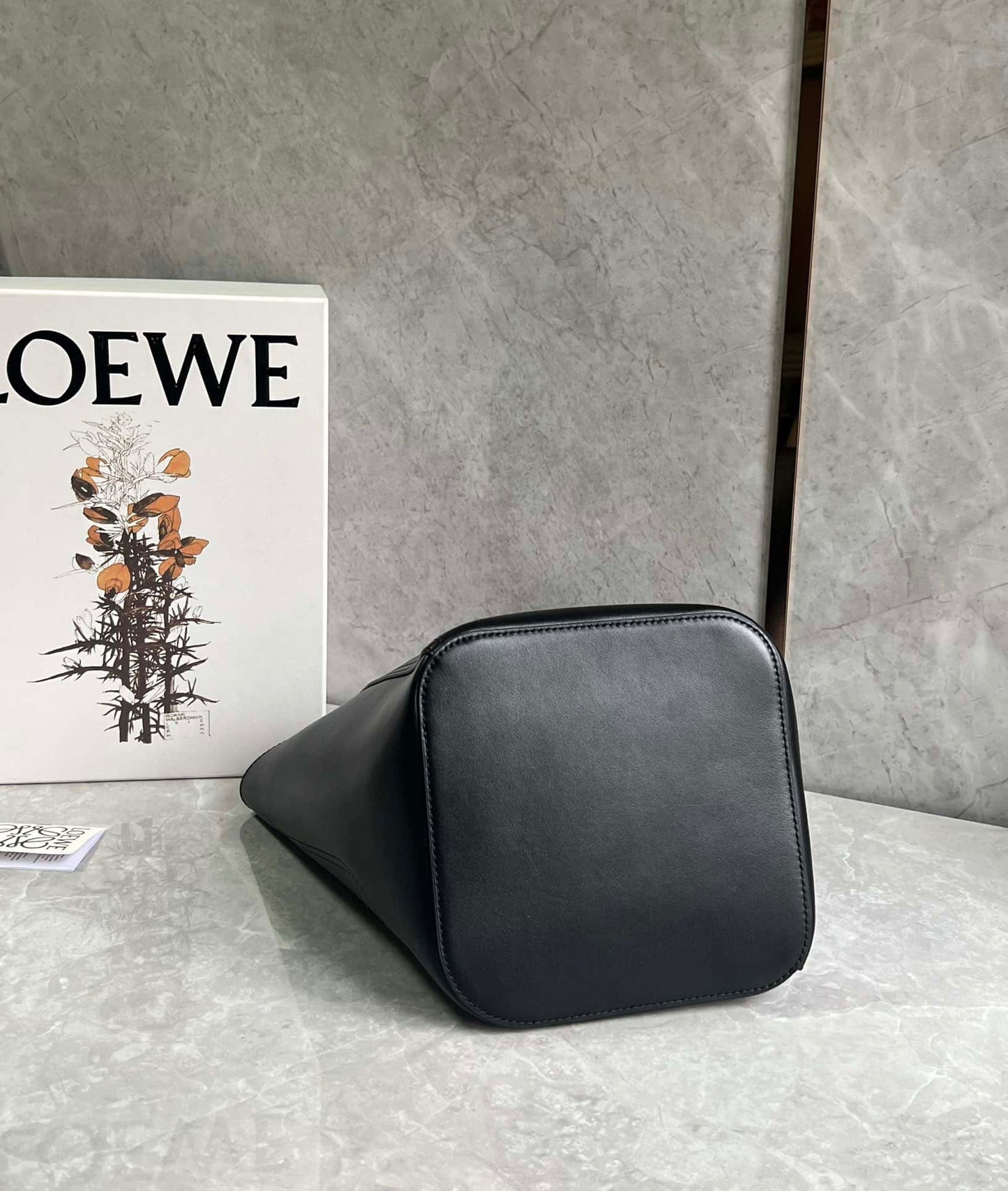 Loewe Women's Black Pebble Bucket Mini