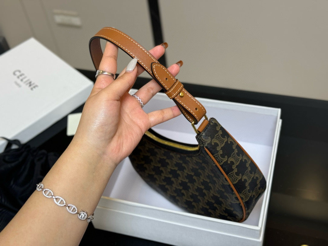 Celine Ava Vintage Shoulder Bag 24x20cm