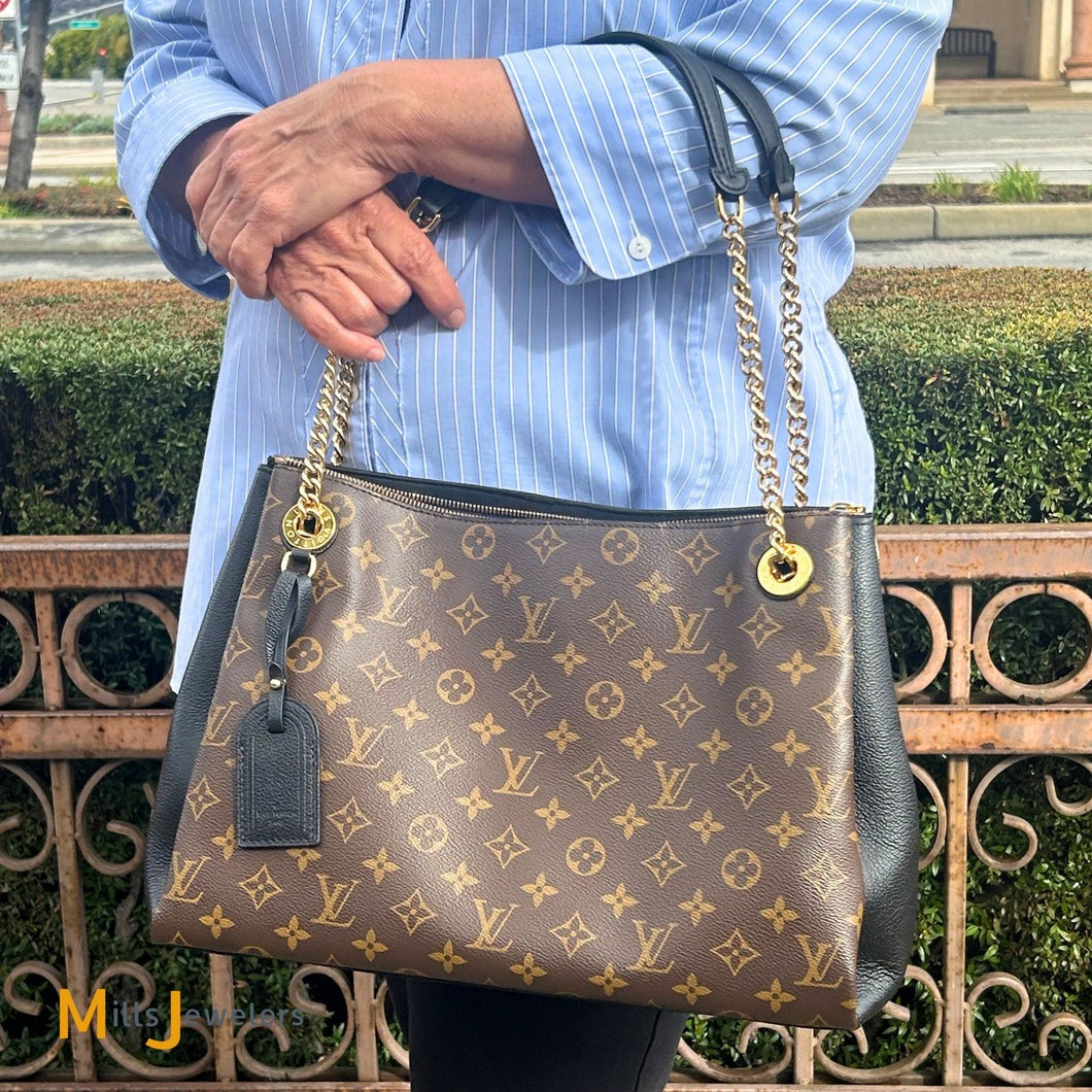 LOUIS VUITTON  Monogram Surene MM Caramel 37x26x15cm