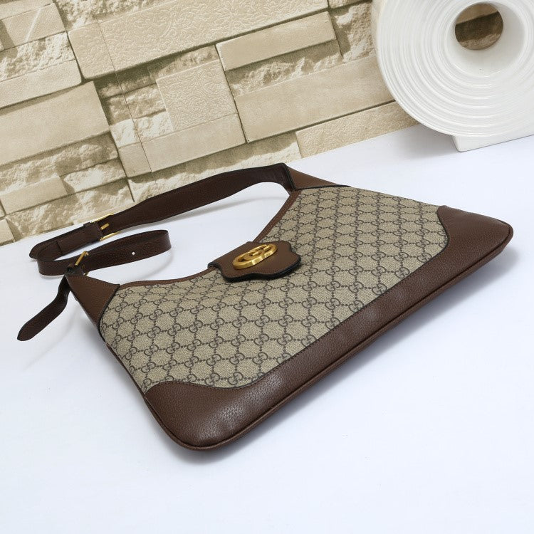 Gucci Aphrodite Medium leather shoulder bag 40x27cm