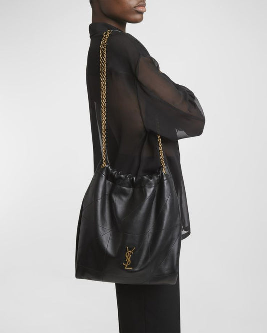 Balenciaga Rodeo Large Leather Shoulder Bag